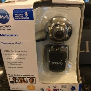 NWT/Orig packaging Webcam /OOVOO SOFTWARE BUILT-IN